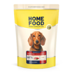 Повнораціонний сухий корм Home Food для дорослих собак DOG ADULT MINI Беззерновий гіпоалергенний Качка з індичкою 1,6 кг