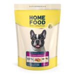Повнораціонний сухий корм Home Food для дорослих собак DOG ADULT MINI/MEDIUM Гіпоалергенний Телятина з овочами 0,7 кг