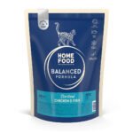 Повнораціонний Сухий Корм Home Food для стерильних котів Курочка з рибкою 0,3 кг