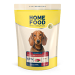 Повнораціонний сухий корм Home Food для дорослих собак DOG ADULT MINI Беззерновий гіпоалергенний Качка з індичкою 0,7 кг