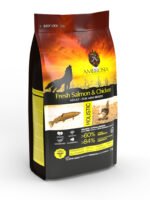 Беззерновий корм Ambrosia Grain free зі свіжим лососем та куркою для дорослих собак малих порід 6кг - Зображення 2