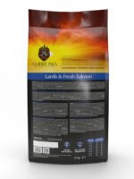 Беззерновий корм Ambrosia Grain free з ягням та свіжим лососем для дорослих собак усіх порід 12кг - Зображення 3