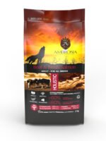 Беззерновий корм Ambrosia Grain free з яловичиною та свіжим лососем для дорослих собак усіх порід 12кг