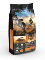 Беззерновий корм Ambrosia Grain free зі свіжим лососем та куркою для стерилізованих котів 1,5кг - Зображення 2