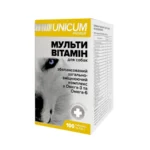 Вітаміни UNICUM premium для собак мультивітамін | 100 табл. (100 г) - Зображення 2