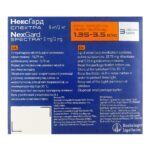 Таблетки від бліх і кліщів для собак 1,35-3,5 кг NexGard Spectra, 1 шт - Зображення 2