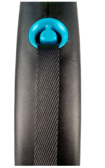 FLEXI Black Design M Повідець-рулетка для собак, стрічка (5 м; до 25 кг) - Зображення 2