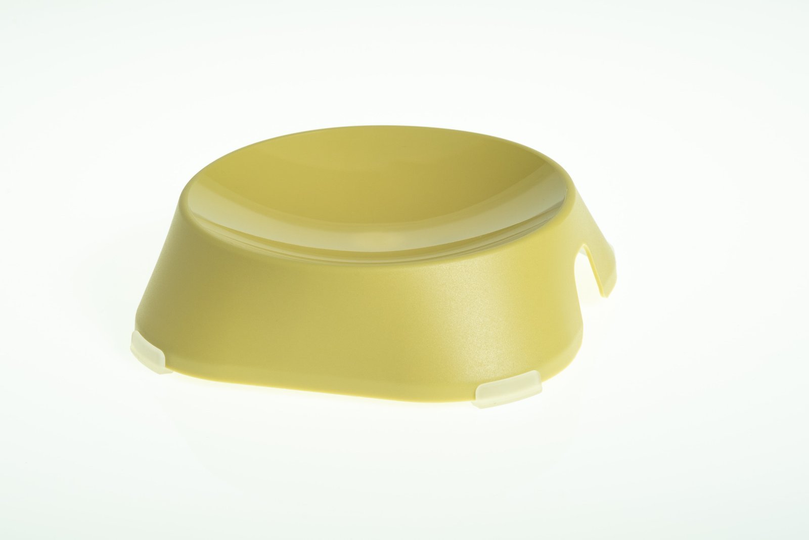 5903887828062-0003opti-1.jpg Пласка миска Flat Bowl, без антиковзких накладок, жовтий FIBOO - Зображення 1