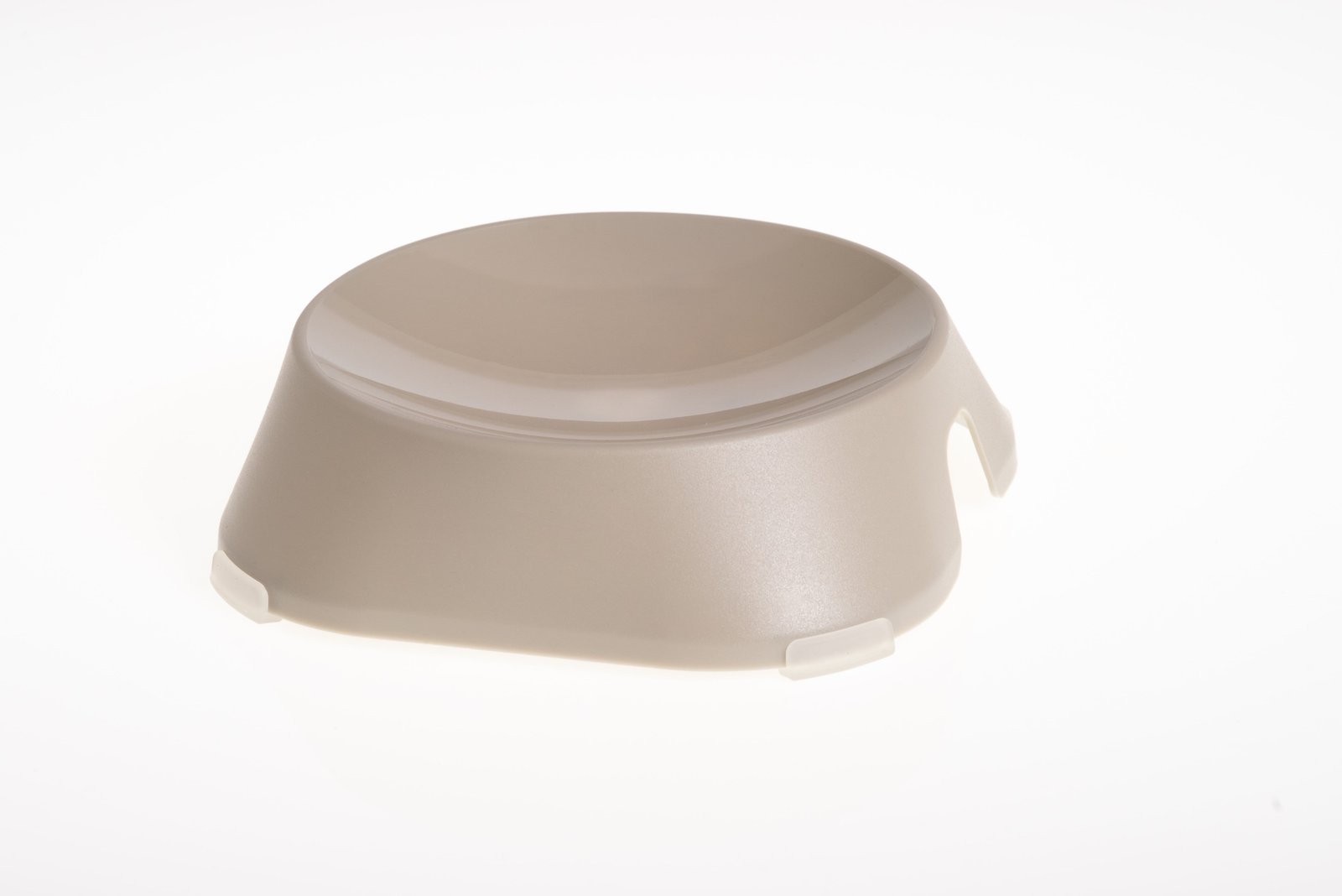 5903887828062-0004opti-1.jpg Пласка миска Flat Bowl, без антиковзких накладок, бежевий FIBOO - Зображення 1