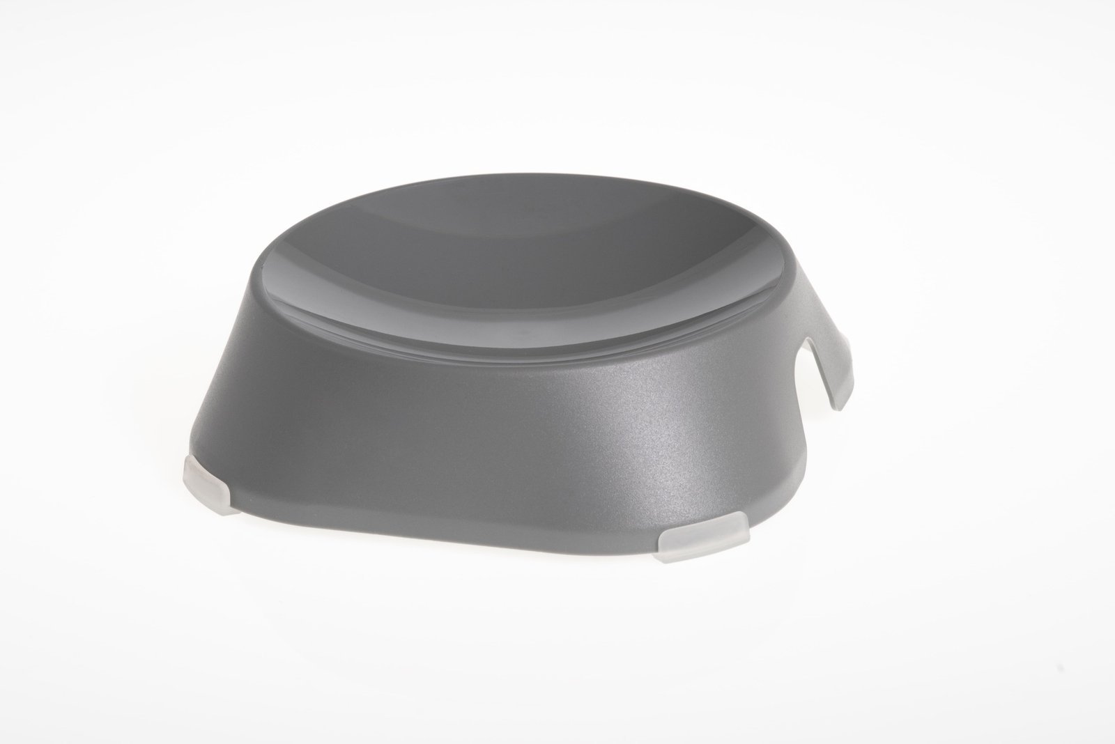 5903887828062-0008opti-1.jpg Пласка миска Flat Bowl, без антиковзких накладок, світло-сірий FIBOO - Зображення 1