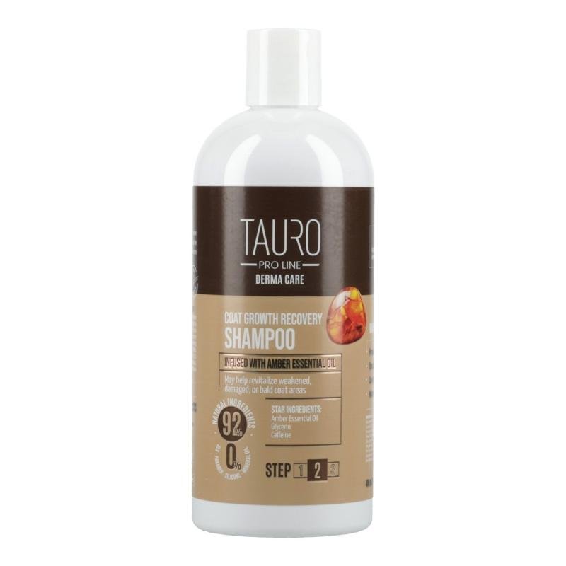 tplder70302 Шампунь для стимуляції росту шерсті у собак і котів Tauro Pro Line, 400 мл - Зображення 1